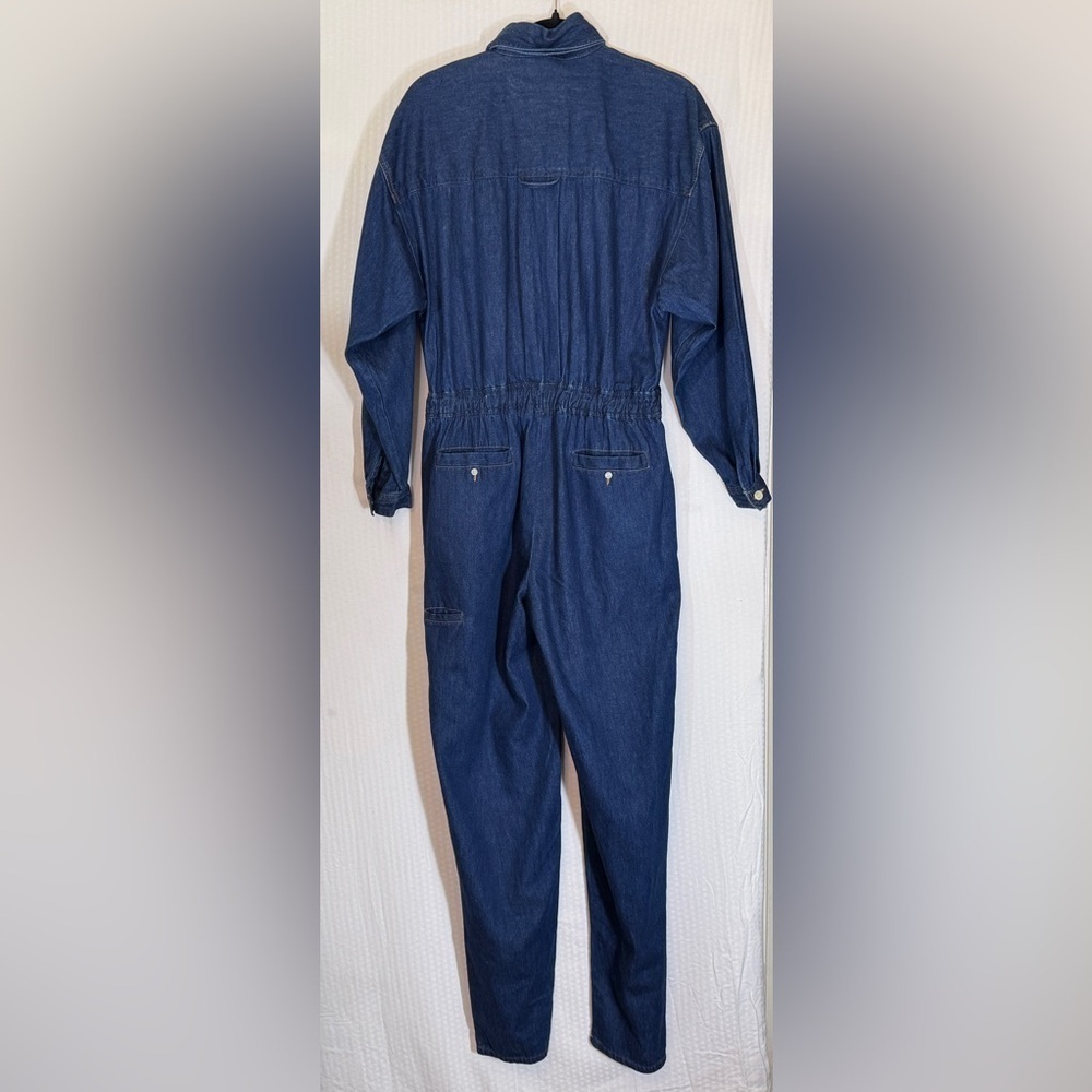 Vintage 80s/90s Perry Ellis America x Levi Strauss Denim Jumpsuit (S) - Picture 12 of 16